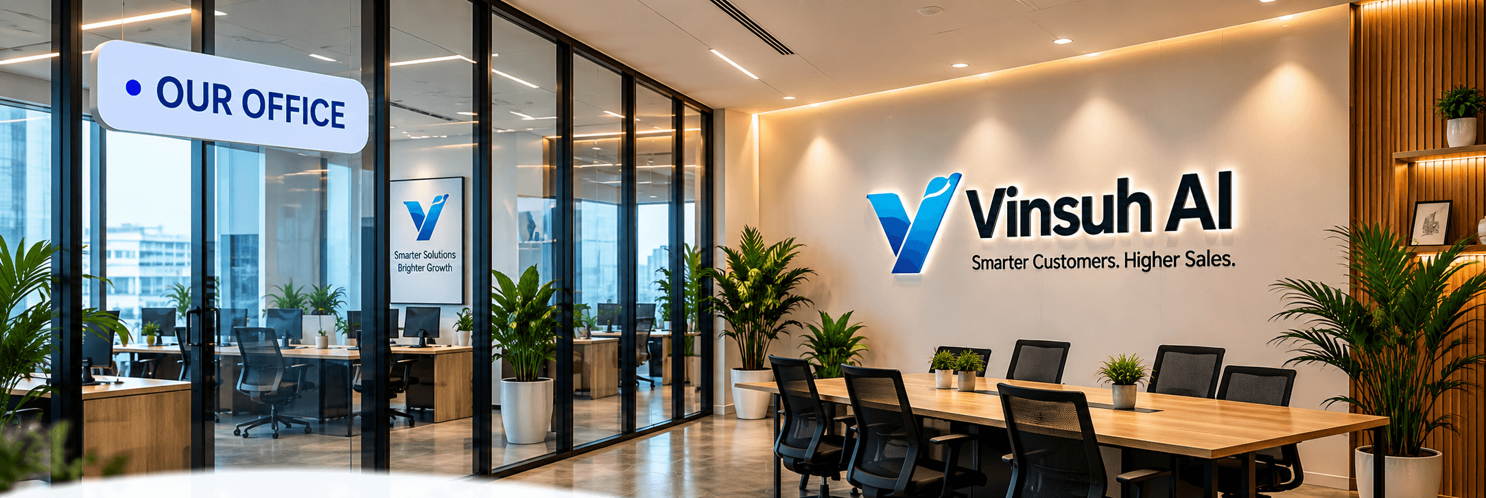 Vinsuh AI office illustration